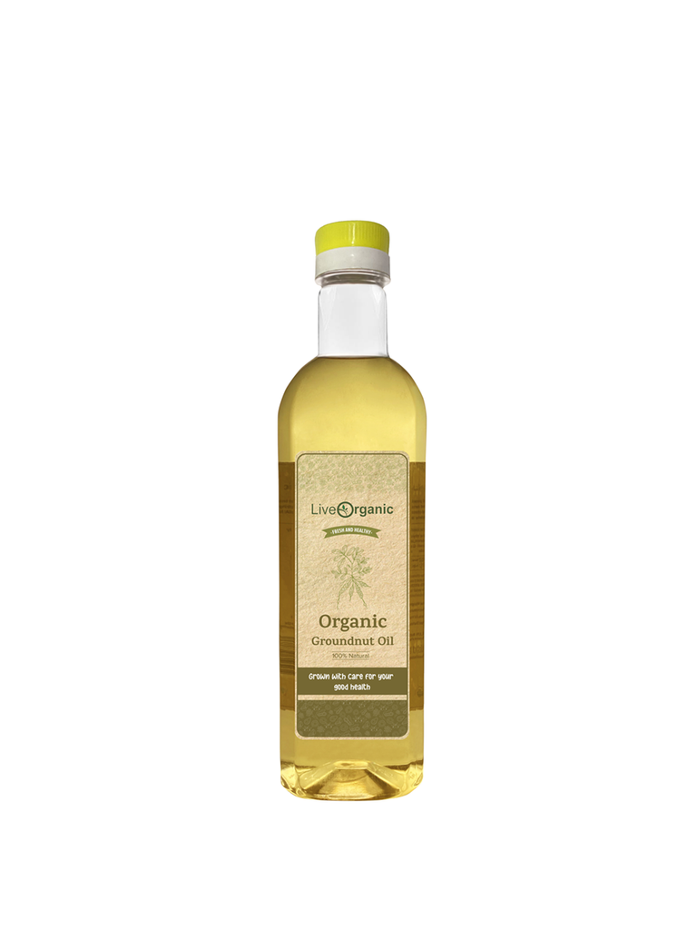 Organic Groundnut Oil 1Ltr