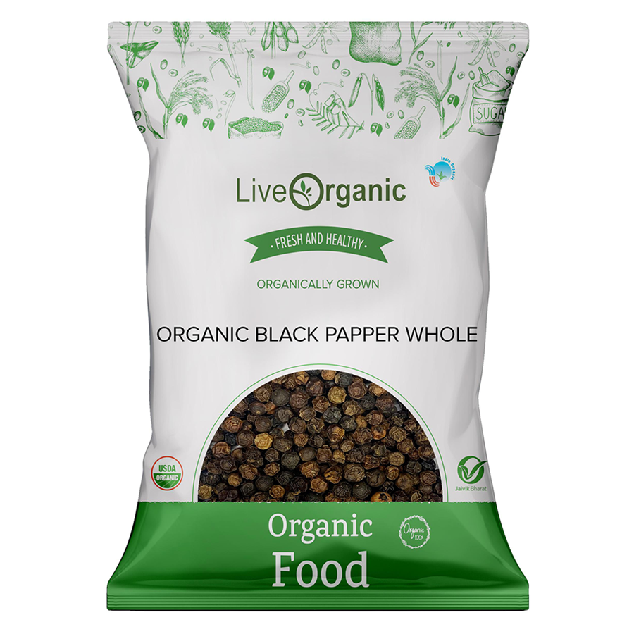 Organic Black Pepper Whole